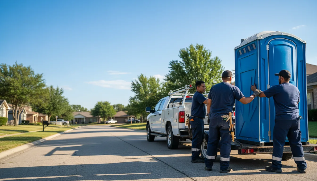 Portable Toilet Rental in Nursery, TX near me
